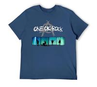 T-shirt graphique inspiré du groupe de rock japonais rétro pour homme et femme, t-shirt de concert de musique vintage, Style marine, XL