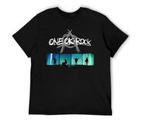 T-shirt graphique inspiré du groupe de rock japonais rétro pour homme et femme, t-shirt de concert de musique vintage, Style noir, 6XL