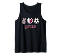 T-Shirt Graphique inspiré du Qatar pour Un Style Quotidien Débardeur