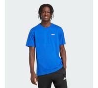 T-shirt graphique liseré Pennant Royal Blue XS