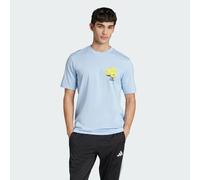 T-shirt graphique Lounge Still Life Lemons Glow Blue M