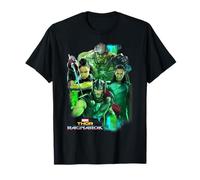T-shirt graphique Marvel Thor Ragnarok Loki Hulk Valkyrie Team T-Shirt