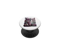 T-Shirt Graphique Mignon en Peluche Chat Licorne trop Bizarre Pastel PopSockets PopGrip Adhésif