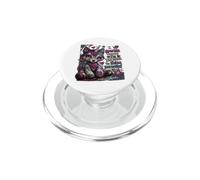 T-Shirt Graphique Mignon en Peluche Chat Licorne trop Bizarre Pastel PopSockets PopGrip pour MagSafe