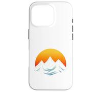 T-Shirt Graphique Minimalist Mountain & Sun - Adventure Aesthetic Coque pour iPhone 16 Pro