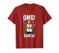 T-Shirt Graphique OMG Père Noël T-Shirt