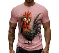 T-Shirt Graphique Original avec imprimé Animalier Humoristique, Manches Courtes, décontracté, idéal Quotidien et pour Un ludique. (XXXXXL)