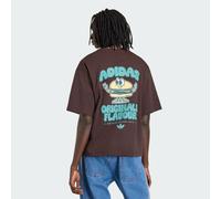 T-shirt graphique Pixelated Burger Character Aurora Coffee S