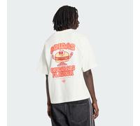 T-shirt graphique Pixelated Burger Character Off White L