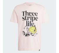 T-shirt graphique Positivity Sandy Pink XS