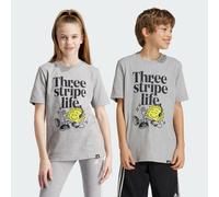 T-shirt graphique Positivity Table Medium Grey Heather 11-12A
