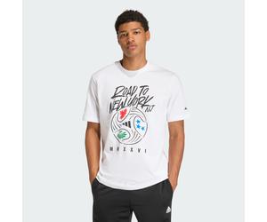 T-shirt graphique Road To NY NJ Coupe du Monde de la FIFA 26™ White 2XL
