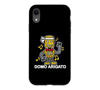 T-Shirt Graphique Robot Domo Arigato des années 80 (foncé) Coque pour iPhone XR