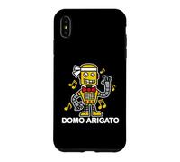 T-Shirt Graphique Robot Domo Arigato des années 80 (foncé) Coque pour iPhone XS Max