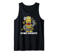 T-Shirt Graphique Robot Domo Arigato des années 80 (foncé) Débardeur