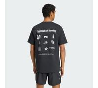 adidas - Run Essentials Graphic T-Shirt - T-shirt de running - XXL - black