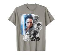 T-shirt graphique Star Wars Last Jedi Rey & The Team Are Ready T-Shirt