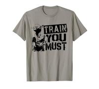 T-shirt graphique Star Wars Yoda Train You Must Active T-Shirt