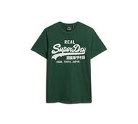 Superdry Classic Vl Graphic Short Sleeve T-shirt Vert S Homme