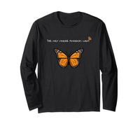 T-Shirt Graphique The Only Orange Monarch I Want Butterfly Manche Longue