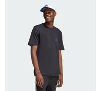 Adidas Sportswear T-shirt fonctionnel BOLD bleu roi/noir/blanc Taille L