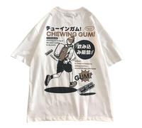 T-Shirt Graphique Vintage Y2K pour Femme et Homme - Style Japonais - Esthétique Kawaii - Joli Streetwear Alt Emo