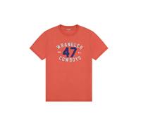 T-shirt graphique Wrangler Burnt Sienna Orange M