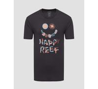 T-shirt Graphite Pour Hommes Billabong Cg Happy Reef Ss Abyzt02339-waa