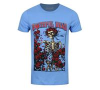T-shirt Grateful Dead Bertha And Logo Homme Bleu - GRATEFUL DEAD - Regular - Manches courtes - Col arrondi S