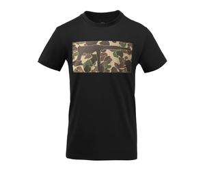 T-Shirt Grease Gun Helikon-Tex - Black/Duck Hunter XXL