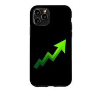 T-Shirt Green Arrow Up Stock Market Gains Bull Market Trader Coque pour iPhone 11 Pro