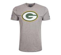 New Era Nfl Regular Green Bay Packers Short Sleeve T-shirt Gris L Homme