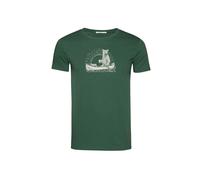 T-shirt Greenbomb Bear Canoe Guide Vert M