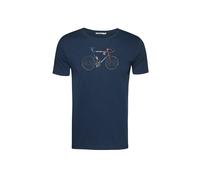 T-shirt Greenbomb Bike Jacques Guide Bleu S