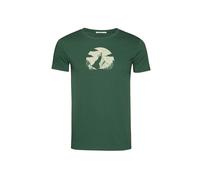 T-shirt Greenbomb Nature Clouds Ride Guide Vert M