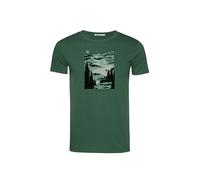 T-shirt Greenbomb Nature Lakeside Guide Vert 2XL