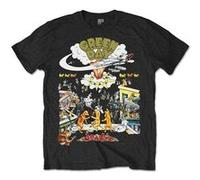 T-shirt greenday 1994 tour unisexe noir taille xl Noir G