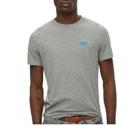 T-shirt Gris/Bleu Homme Superdry Vintage LogoR6Ts S