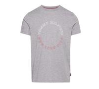 T-shirt Gris Homme Tommy Hilfiger Monotype Roundle S