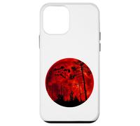 T-Shirt Grunge Bats Flying Gothic Blood Red Moon Coque pour iPhone 12 Mini