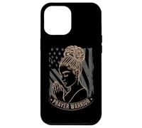 T-Shirt Guerrier De Prière Dieu Jésus Chrétien Noir Coque pour iPhone 12 Pro Max