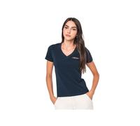 T shirt Guess Femme American Bleu Coton S
