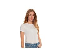 T shirt Guess Femme Print G Blanc Coton M
