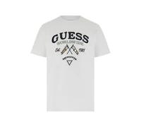 T-shirt Guess Flags and Cord Blanc M