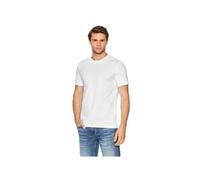 GUESS JEANS T-SHIRT MANICHE CORTE UOMO BIANCO