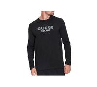 T shirt Guess Homme EST 1981 Noir Synthétique M