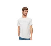 T shirt Guess Homme Since 1981 Blanc Coton XS