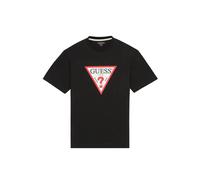 Guess - T-shirt Manches Courtes - Homme - Tops - Noir - Taille: S