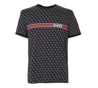 Guess T-shirt Jamey manches courtes coton monogramme Jeans Homme