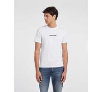 Guess Jeans Gj Cn Slim Logo Embro Short Sleeve T-shirt Blanc L Homme